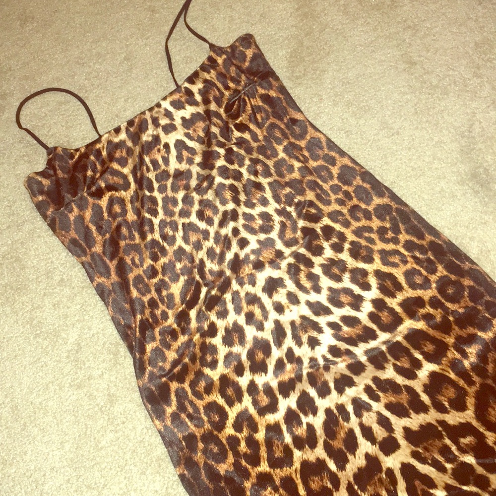 Nasty Gal Leopard Dress